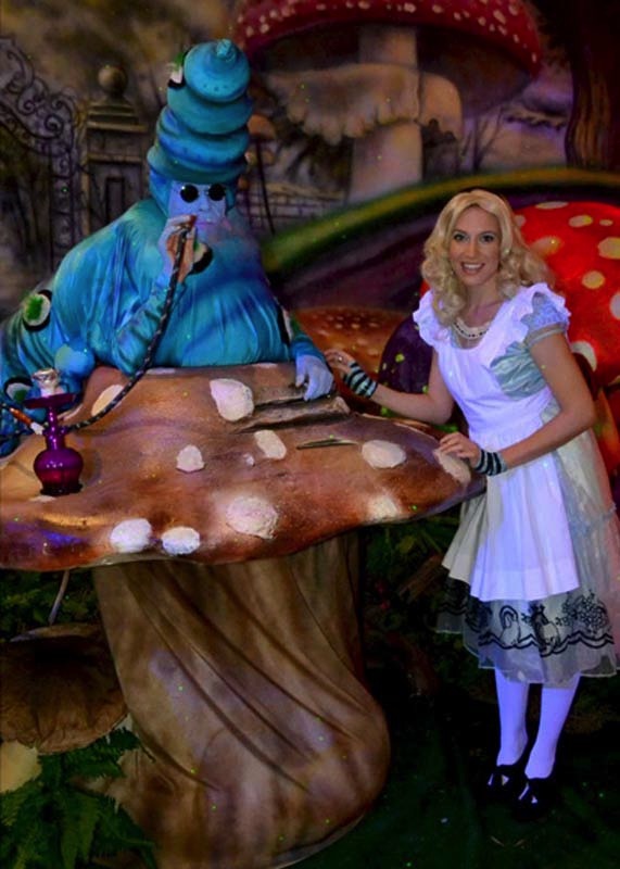 Alice in Wonderland Theme Parties and Props, Rick Herns Productions