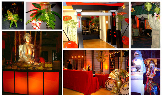 Asian Fusion Theme Party