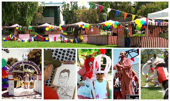 Alice in Wonderland Theme Parties and Props, Rick Herns Productions